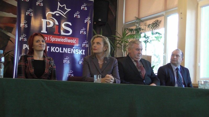 Anna Maria Anders w Kolnie. Bezpieczeństwo, infrastruktura drogowa i historia ? to priorytety kandydatki w wyborach do Senatu