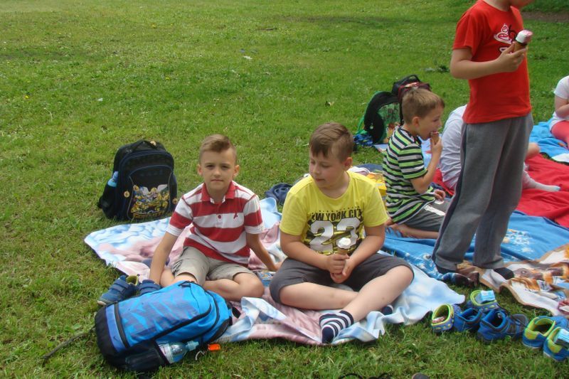 Piknik w Dwójce. Dzieci nie miały lekcji, tylko ognisko i grilla