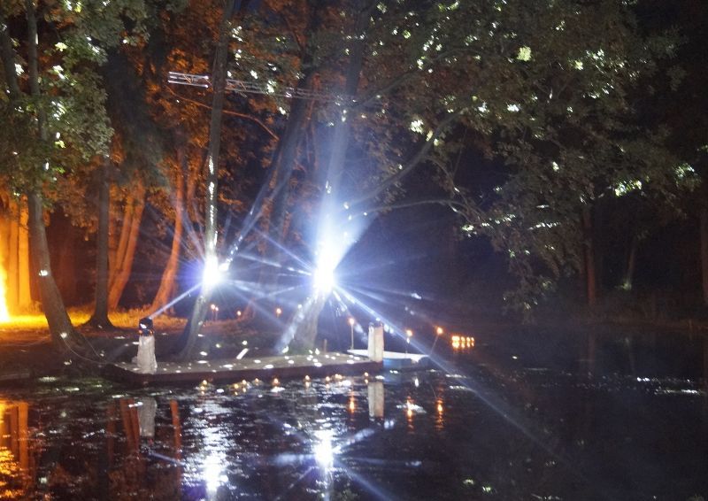 Wianki u Wagów. Głównym punktem imprezy było plenerowe widowisko