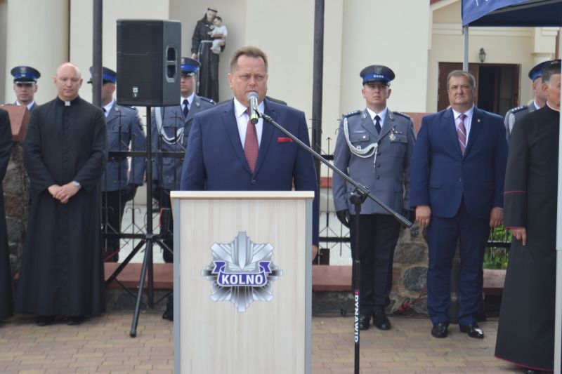 Święto policji w Kolnie. Awanse i odznaczenia przy asyście kompanii honorowej (zobacz zdjęcia)