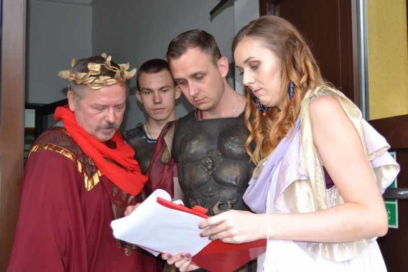 Wspólne czytanie ?Quo vadis? w Kolnie. Jak zwykle zachwycił Wiesław Boć