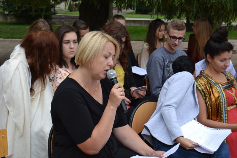 Wspólne czytanie ?Quo vadis? w Kolnie. Jak zwykle zachwycił Wiesław Boć