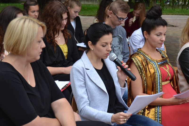 Wspólne czytanie ?Quo vadis? w Kolnie. Jak zwykle zachwycił Wiesław Boć