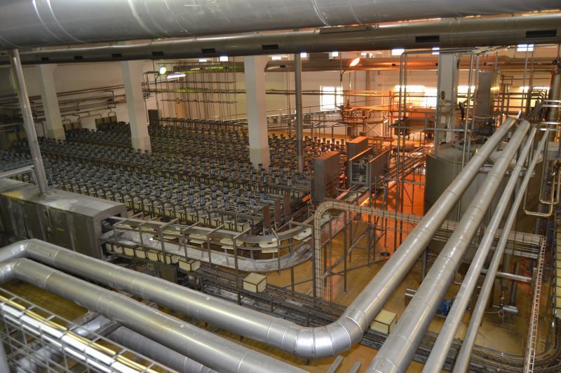 Nowa linia do produkcji serów i ekologiczna kotłownia ze stacją LNG   - to najnowsza inwestycja w kolneńskiej mleczarni (zobacz zdjęcia)