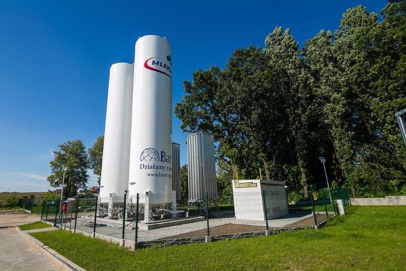 Nowa linia do produkcji serów i ekologiczna kotłownia ze stacją LNG   - to najnowsza inwestycja w kolneńskiej mleczarni (zobacz zdjęcia)