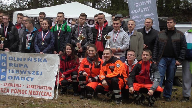 Drużyna  kolneńskiego Ogólniaka zwycięzcą zawodów w ramach Turnusu Sportowego z elementami pierwszej pomocy