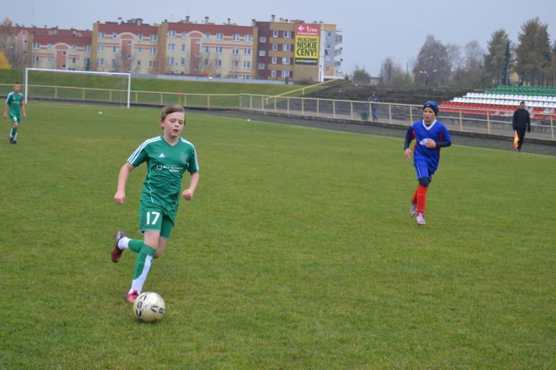 Młodziki Orła przegrywają mecz, ale grali  bez jednego zawodnika