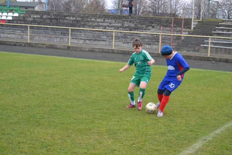 Młodziki Orła przegrywają mecz, ale grali  bez jednego zawodnika