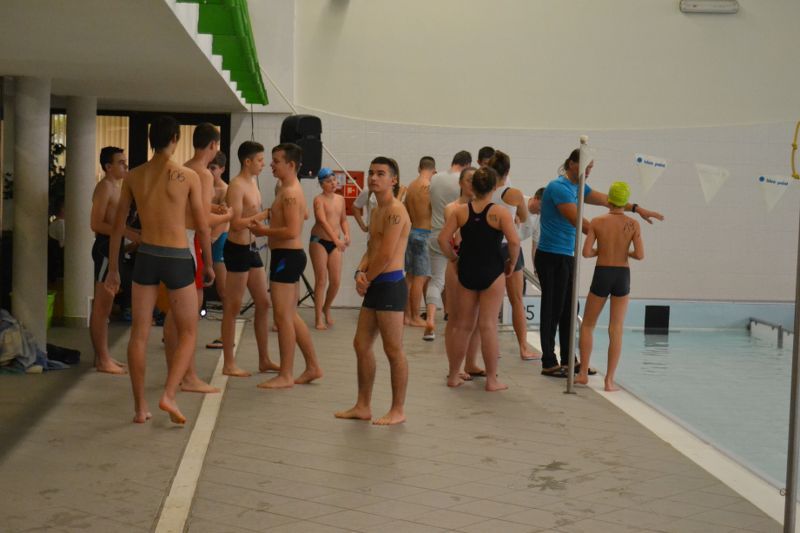 Doskonałe  zawody w wykonaniu dziewcząt z Jedynki. Wypływały  znakomite czasy