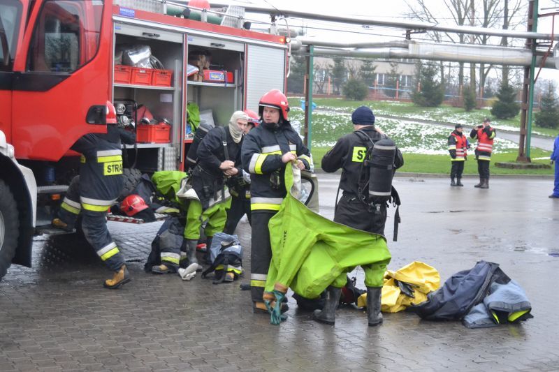 Wyciek amoniaku w kolneńskiej Mleczarni