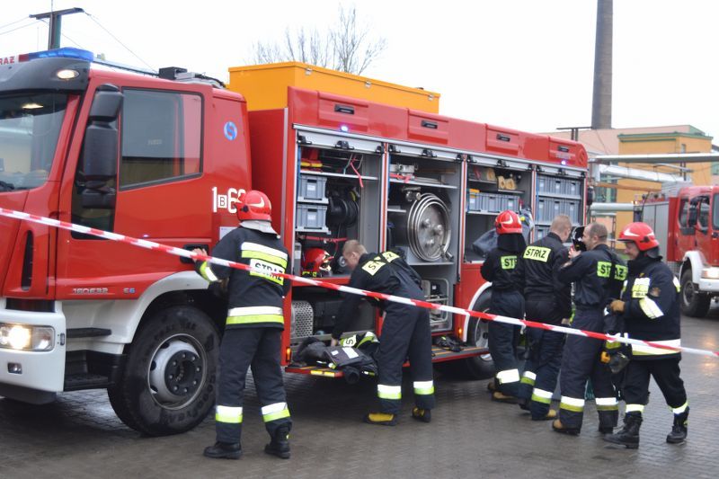 Wyciek amoniaku w kolneńskiej Mleczarni