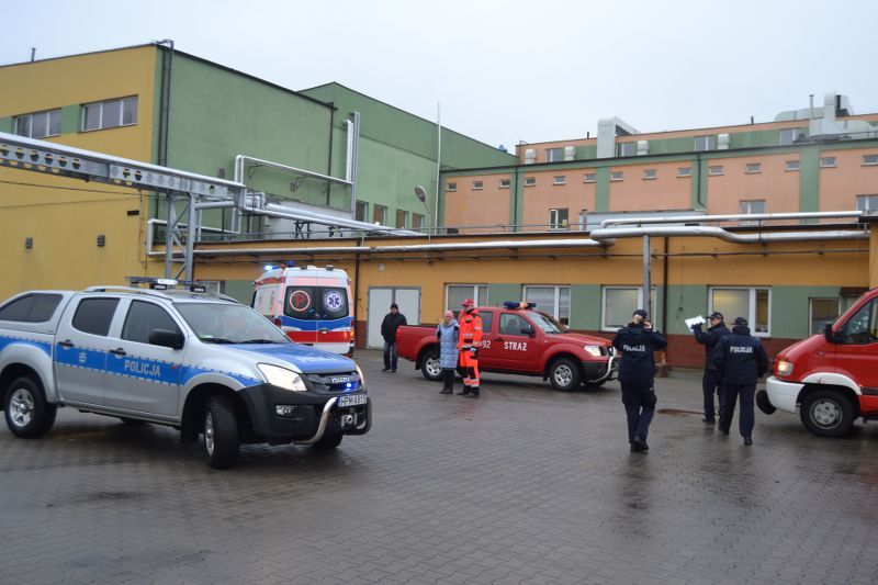 Wyciek amoniaku w kolneńskiej Mleczarni