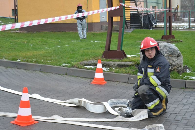 Wyciek amoniaku w kolneńskiej Mleczarni