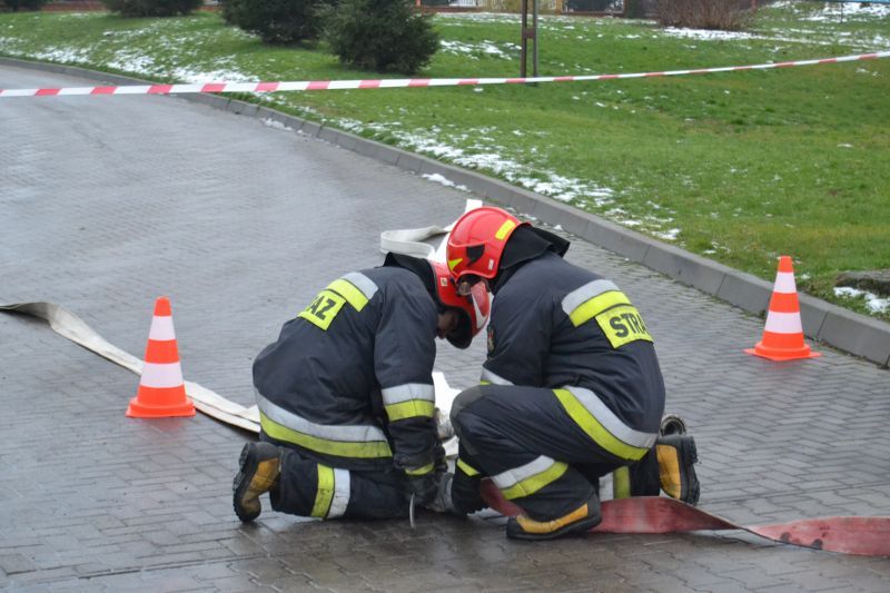 Wyciek amoniaku w kolneńskiej Mleczarni