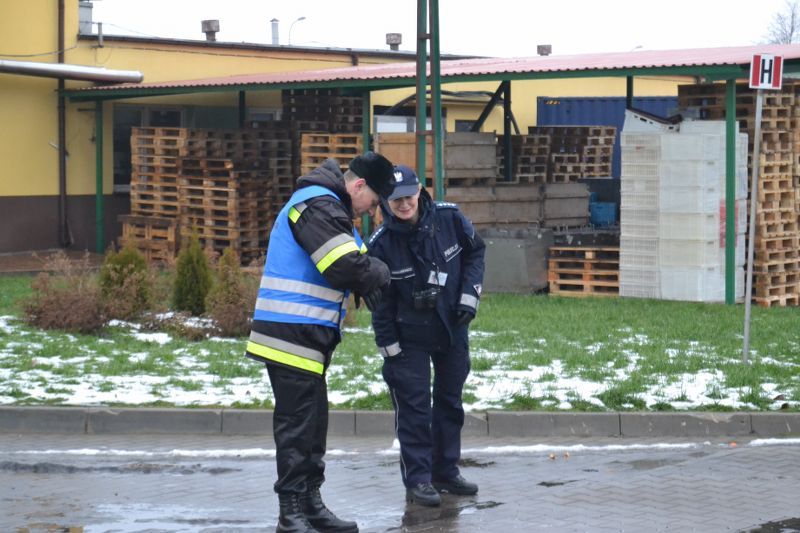 Wyciek amoniaku w kolneńskiej Mleczarni