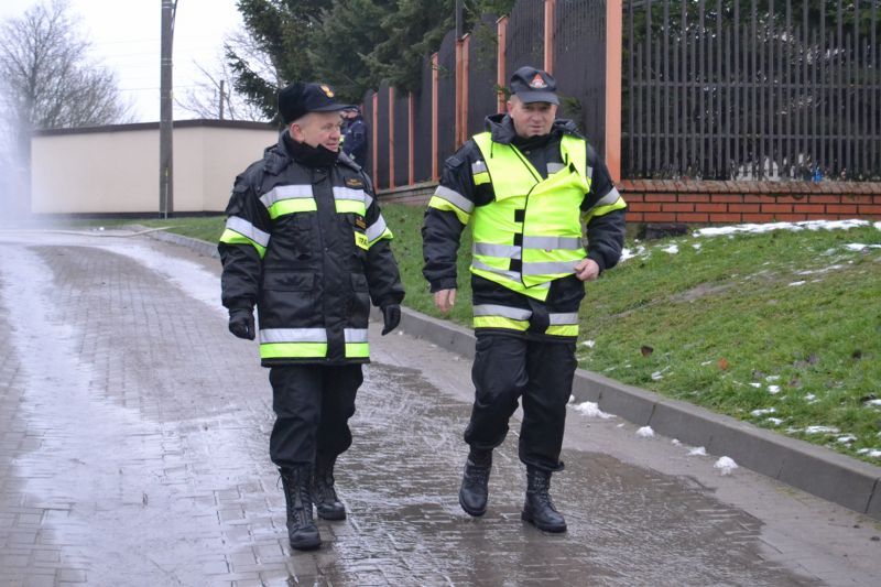 Wyciek amoniaku w kolneńskiej Mleczarni