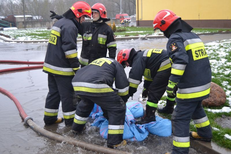 Wyciek amoniaku w kolneńskiej Mleczarni