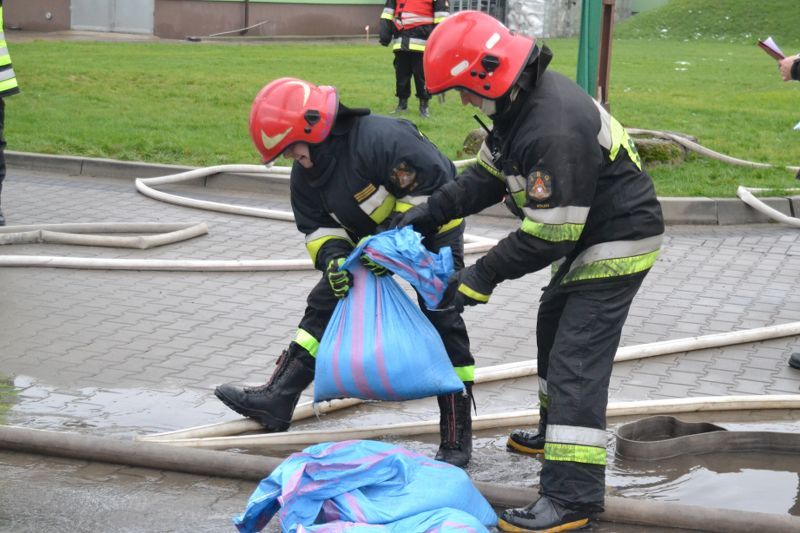 Wyciek amoniaku w kolneńskiej Mleczarni