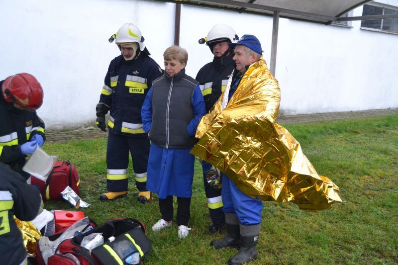 Wyciek amoniaku w kolneńskiej Mleczarni