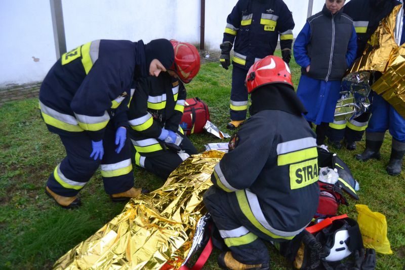 Wyciek amoniaku w kolneńskiej Mleczarni