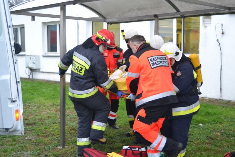 Wyciek amoniaku w kolneńskiej Mleczarni