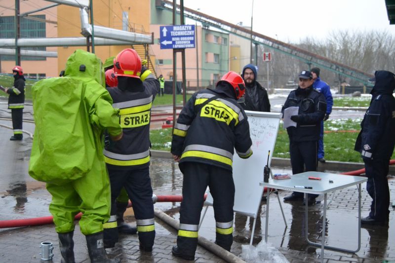 Wyciek amoniaku w kolneńskiej Mleczarni