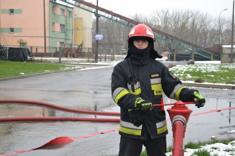 Wyciek amoniaku w kolneńskiej Mleczarni