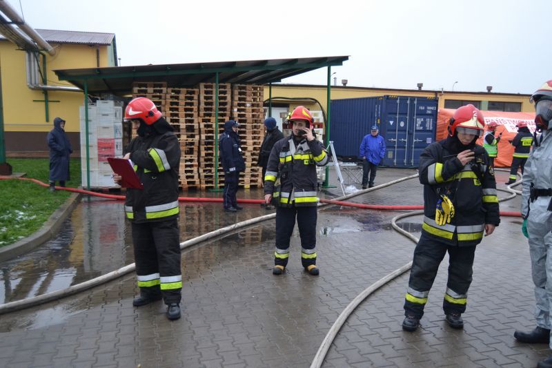 Wyciek amoniaku w kolneńskiej Mleczarni