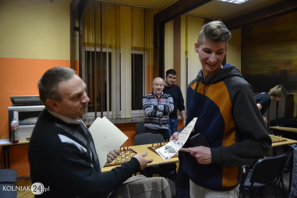 Konrad Kozioł wygrał  turniej szachowy