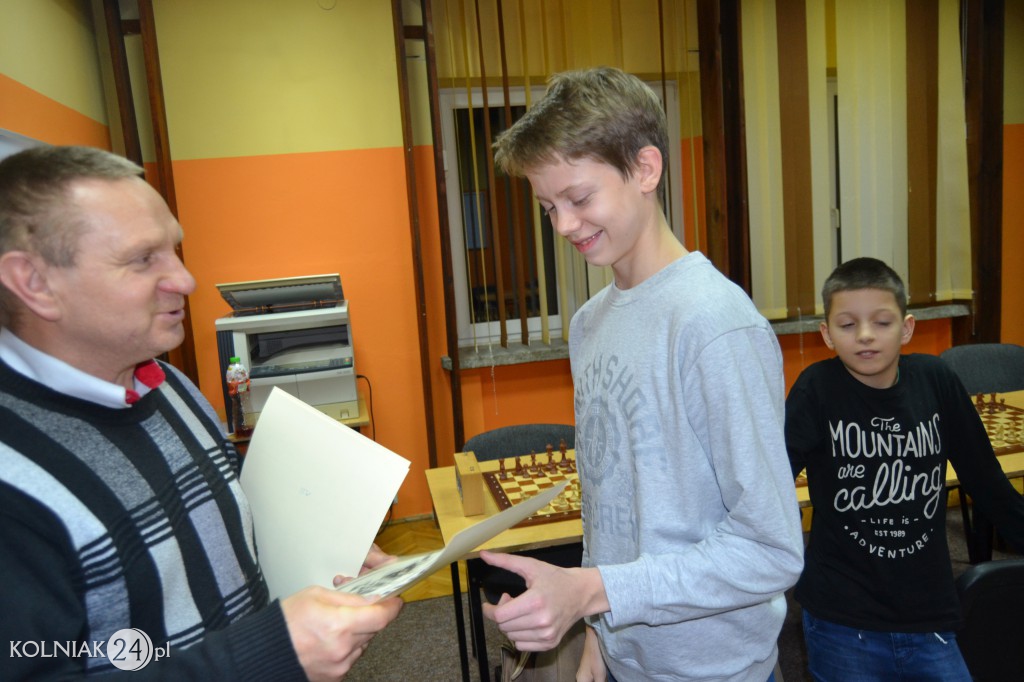 Konrad Kozioł wygrał  turniej szachowy