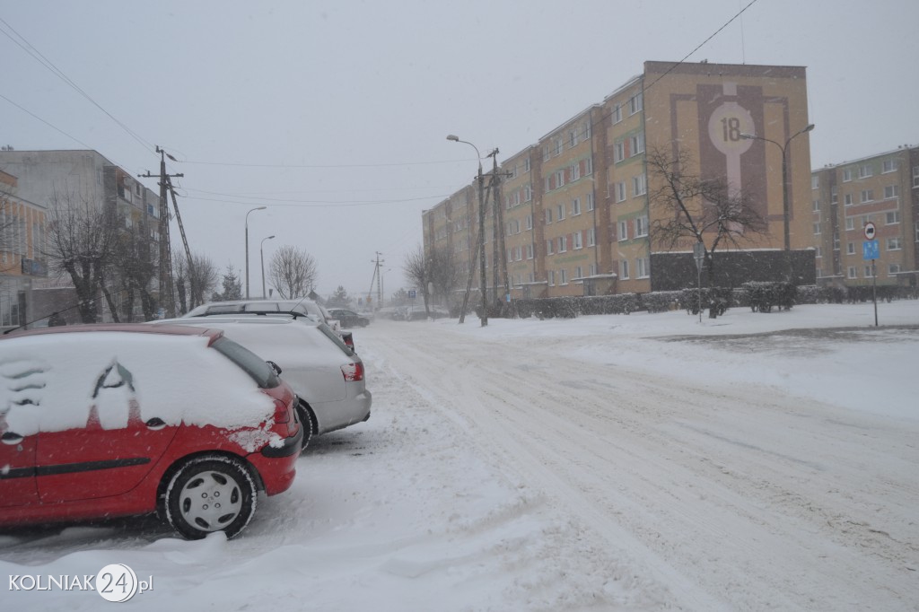 Atak zimy w Kolnie