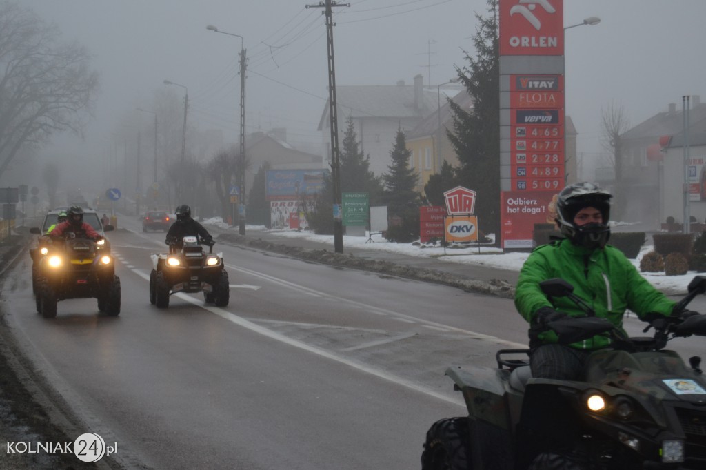 Przejazd samochodów terenowych przez Kolno