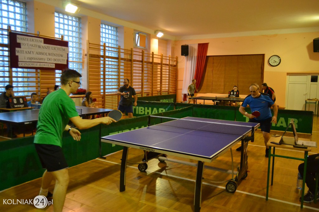 Turniej tenisa stołowego w Ogólniaku