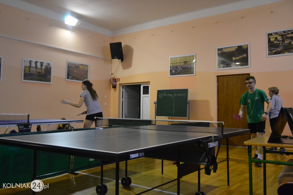 Turniej tenisa stołowego w Ogólniaku