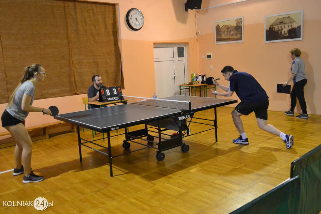 Turniej tenisa stołowego w Ogólniaku