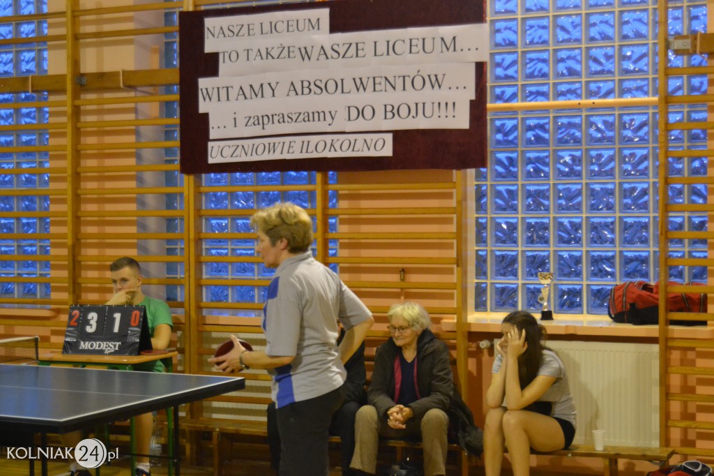 Turniej tenisa stołowego w Ogólniaku