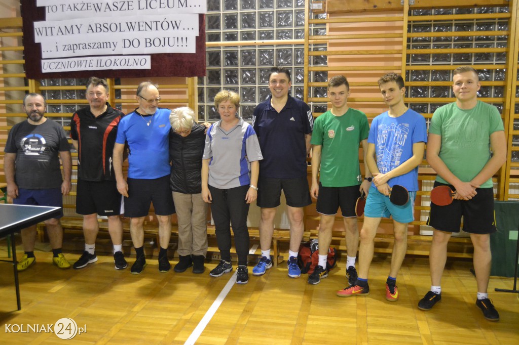 Turniej tenisa stołowego w Ogólniaku