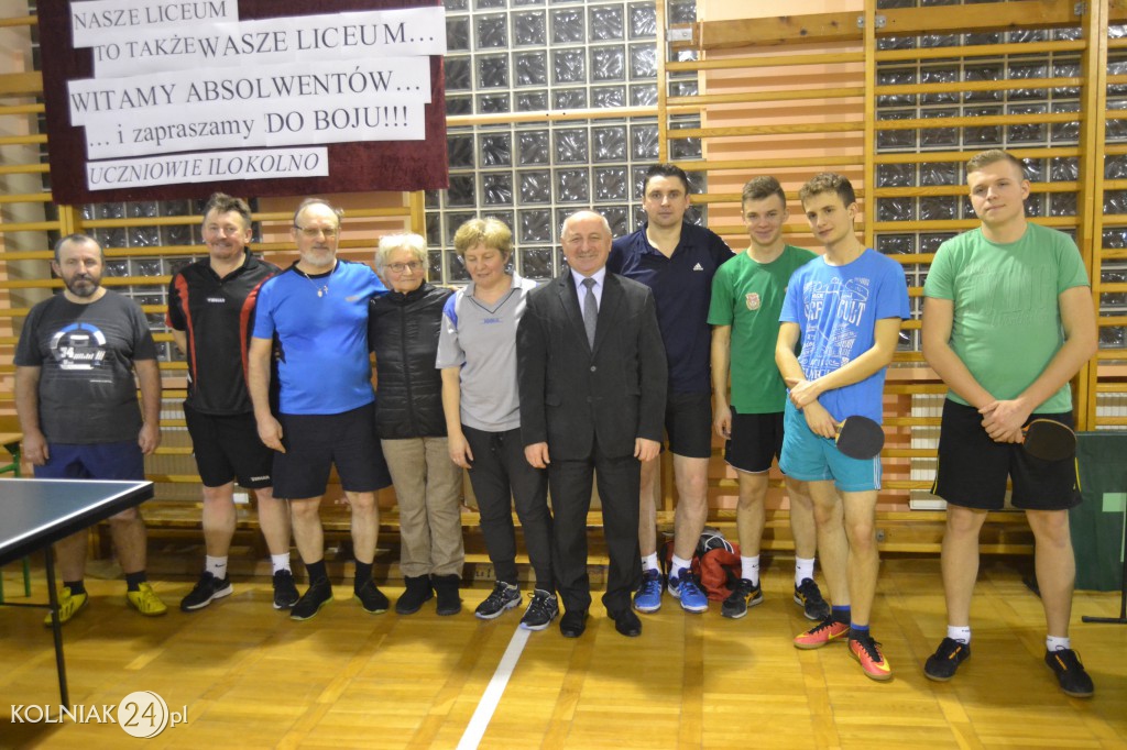 Turniej tenisa stołowego w Ogólniaku