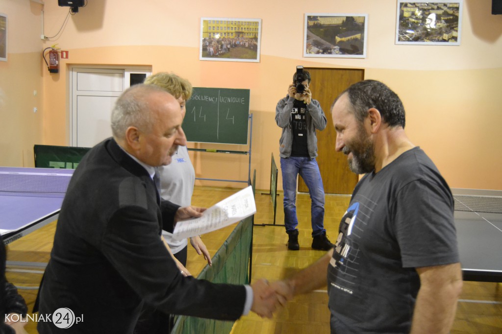 Turniej tenisa stołowego w Ogólniaku