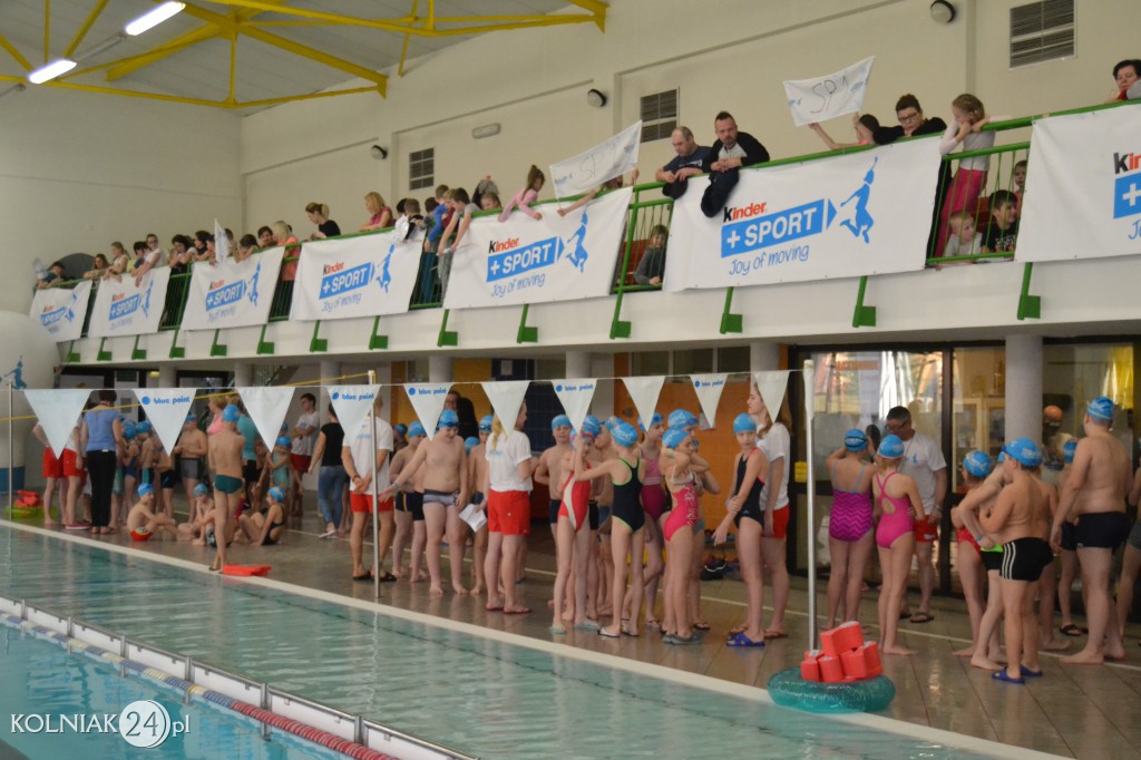 Dziecięce święto pływania w Kolnie