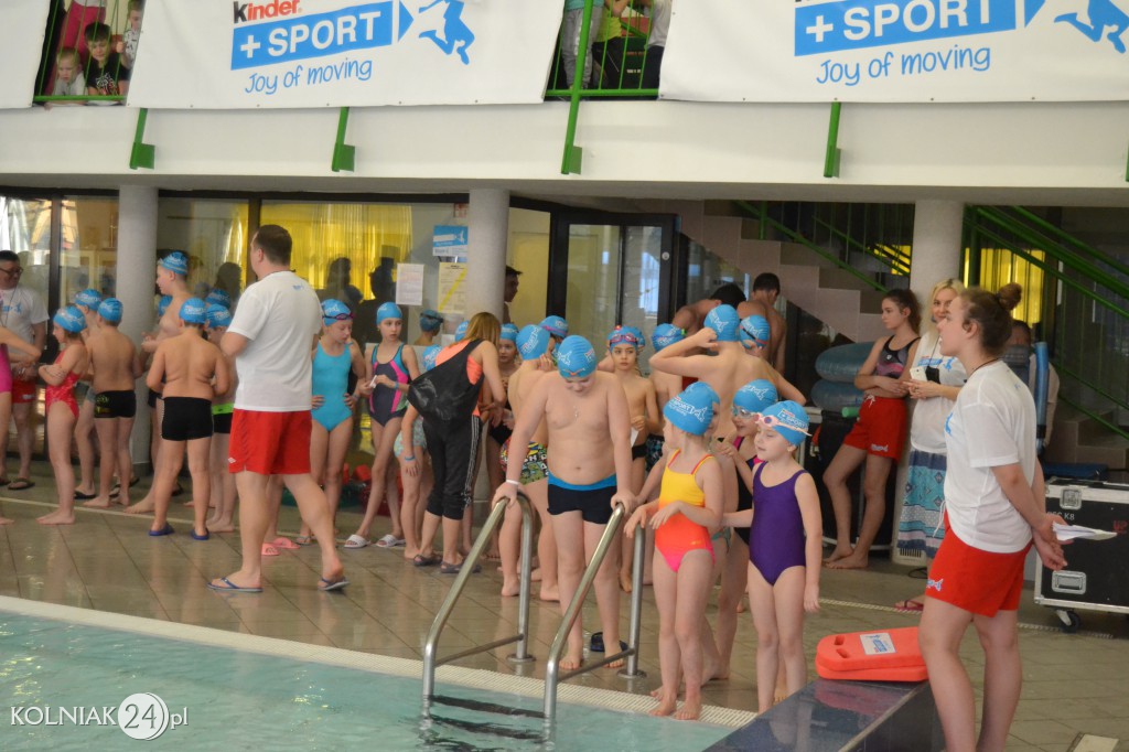 Dziecięce święto pływania w Kolnie