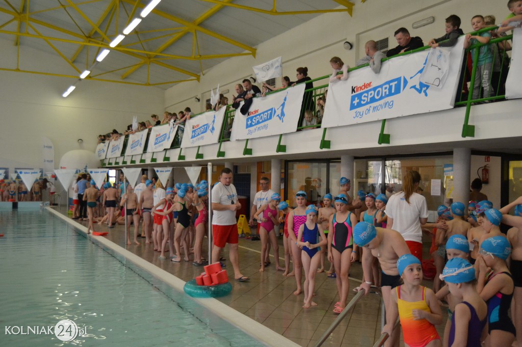 Dziecięce święto pływania w Kolnie