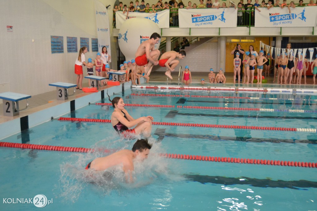 Dziecięce święto pływania w Kolnie