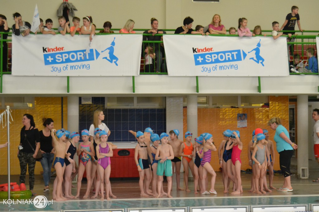 Dziecięce święto pływania w Kolnie