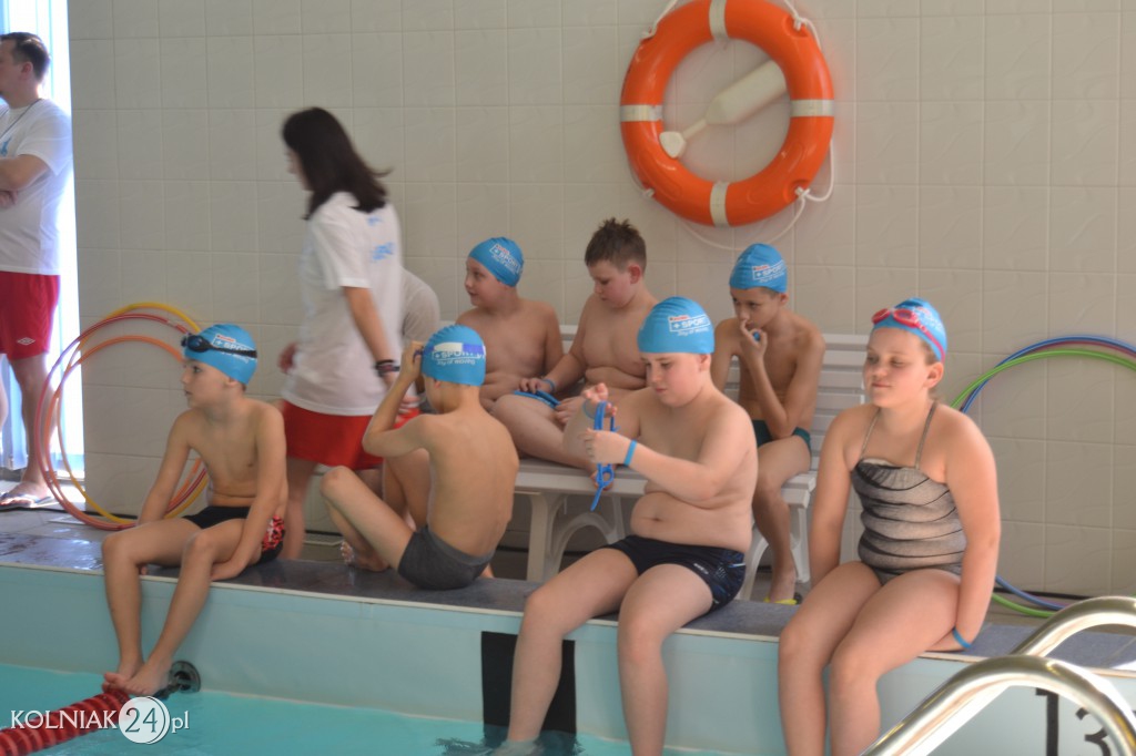 Dziecięce święto pływania w Kolnie