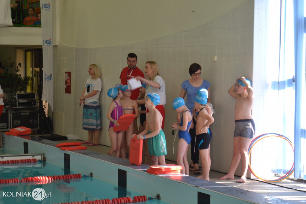 Dziecięce święto pływania w Kolnie