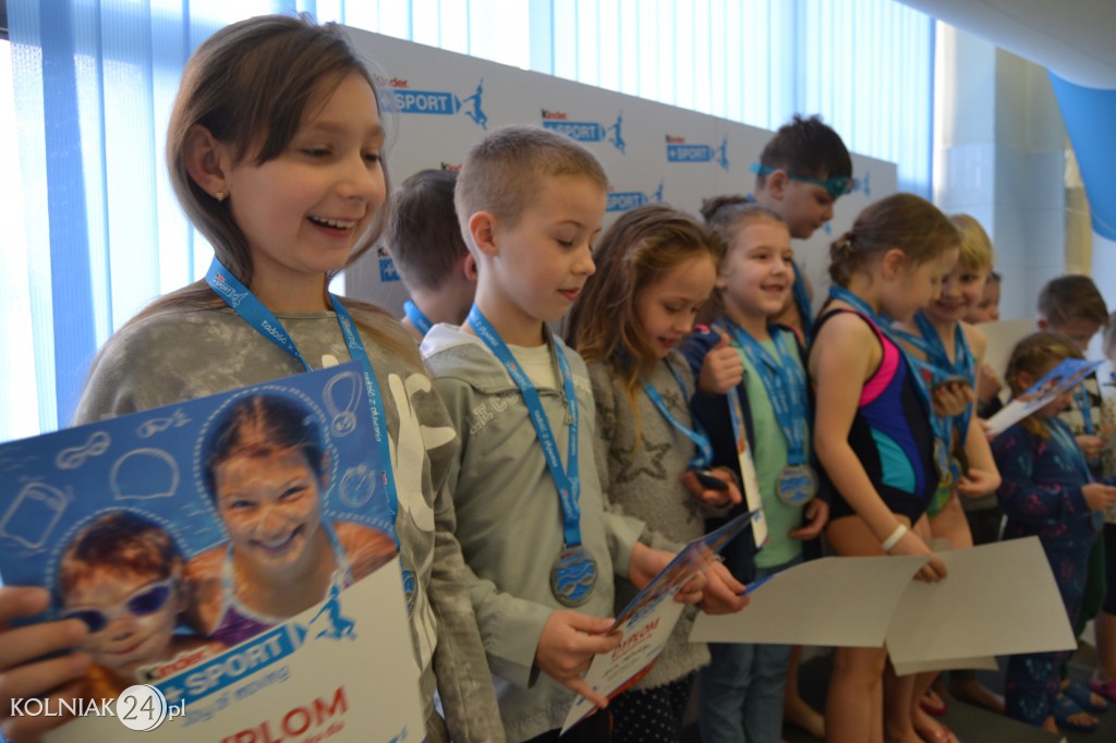 Dziecięce święto pływania w Kolnie