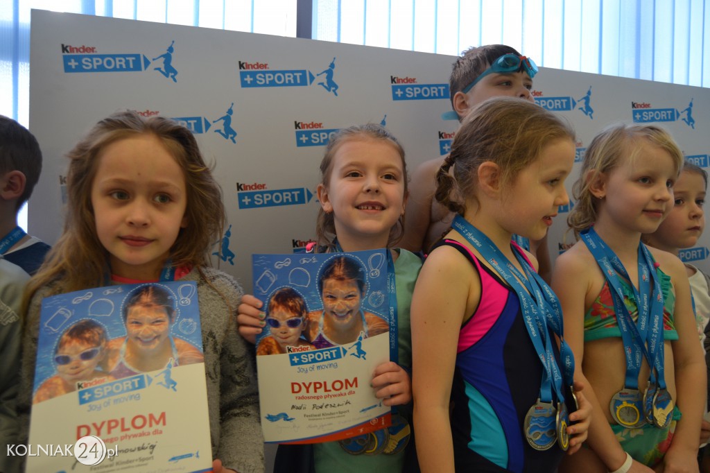 Dziecięce święto pływania w Kolnie