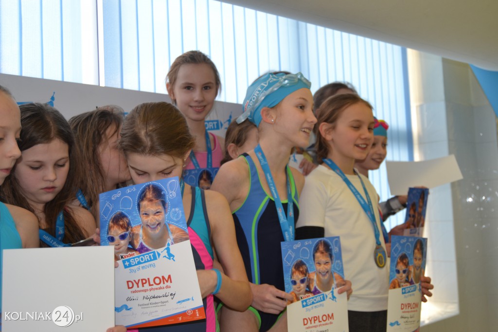 Dziecięce święto pływania w Kolnie