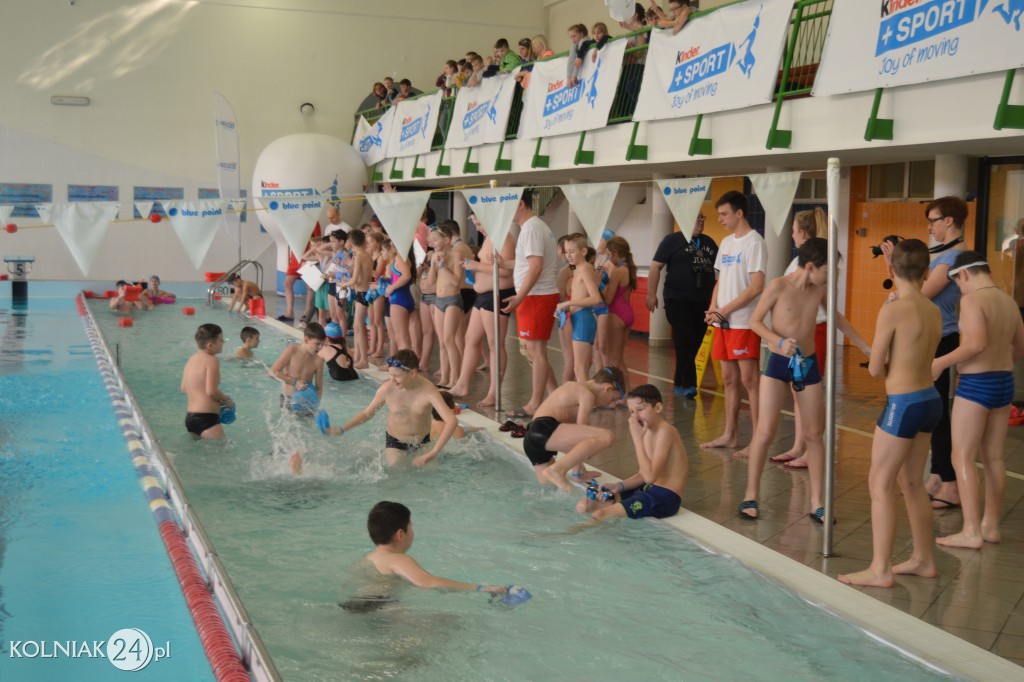 Dziecięce święto pływania w Kolnie